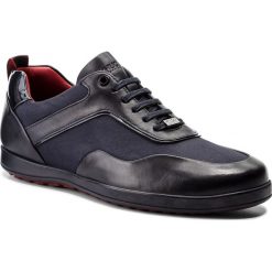 Derby męskie: Półbuty BOSS - Flat 50380214 10204497 01 Dark Blue 401