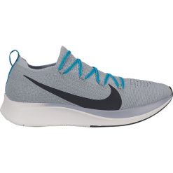 Buty Nike Zoom Fly Flyknit M Czarno-Szare. Szare buty sportowe męskie Nike, z dzianiny, bez zapięcia, do biegania, nike zoom. Za 469,99 zł.