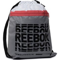 Plecak Reebok - Tech Style Gymsack FL5161 Powgry. Szare plecaki męskie Reebok, bez wzorów, z materiału, sportowe. Za 59,95 zł.
