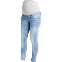 MAMALICIOUS MLBIRDIE NEW Jeansy Slim Fit light blue denim. Niebieskie jeansy damskie MAMALICIOUS. Za 259,00 zł.