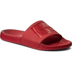Klapki CALVIN KLEIN JEANS - Vincenzo S0547 Dark Red. Czerwone chodaki męskie Calvin Klein Jeans, z jeansu. W wyprzedaży za 209,00 zł.