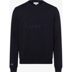 Lacoste - Męska bluza nierozpinana, niebieski. Niebieskie bluzy męskie Lacoste, s, z haftami, z okrągłym kołnierzem. Za 579,95 zł.