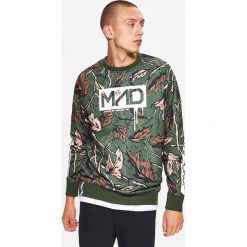 Bluza z nadrukiem all over - Brązowy. Brązowe bejsbolówki męskie Cropp, l, z nadrukiem. Za 79,99 zł.