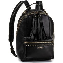 Plecak TWINSET - Zaino 192TO8165 Nero 00006. Czarne plecaki damskie Twinset, bez wzorów, ze skóry ekologicznej. Za 859,00 zł.
