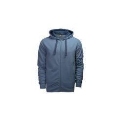 Bluzy męskie: bluza męska ze ściągaczami, z kapturem, rozpinana Z KIESZENIAMI