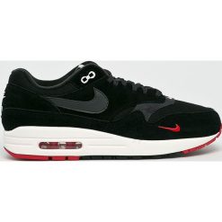 Nike Sportswear - Buty Air Max 1 Premium. Czarne buty sportowe męskie marki Nike Sportswear, ze skóry, na sznurówki, trekkingowe. W wyprzedaży za 449,90 zł.