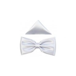 Srebrna klasyczna mucha męska - jasna B70. Szare muszki męskie Modini Moda Męska, na co dzień, bez wzorów, z tkaniny, eleganckie. Za 45,00 zł.