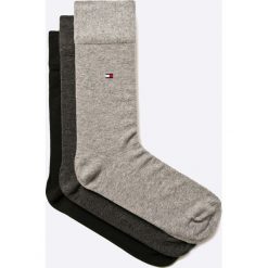 Tommy Hilfiger - Skarpety (3-pack). Czarne skarpetki męskie marki TOMMY HILFIGER, z bawełny. W wyprzedaży za 59,90 zł.