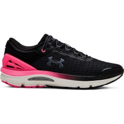 Buty Under Armour Charged Intake 3 W Różowo-Czarne. Różowe buty sportowe damskie Under Armour, bez wzorów, sportowe, do biegania. Za 359,99 zł.