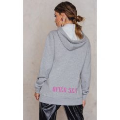 Bluzy damskie: NA-KD Bluza z kapturem After Sex - Grey