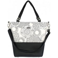 Dara Bags Torebka Lele Busy No.437. Szare torebki klasyczne damskie marki Dara Bags. W wyprzedaży za 301,00 zł.