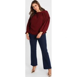 Bluzki asymetryczne: Simply Be PEASENT DETAILED Bluzka oxblood red
