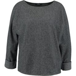 Swetry klasyczne damskie: Opus GANYA Sweter slate grey melange