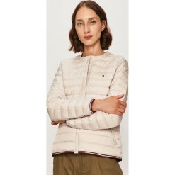 Tommy Hilfiger - Kurtka puchowa dwustronna. Czarne kurtki damskie TOMMY HILFIGER, s, bez wzorów, z poliesteru, krótkie. Za 999,90 zł.