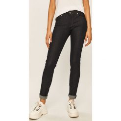 Love Moschino - Jeansy. Niebieskie jeansy damskie Love Moschino, s, bez wzorów, z elastanu. W wyprzedaży za 559,90 zł.