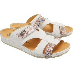 Dr. Brinkmann 701369-3 weiss, klapki profilaktyczne damskie. Klapki damskie Dr. Brinkmann, bez wzorów, bez obcasa. Za 259,90 zł.