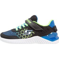 Skechers ULTRAPULSE Tenisówki i Trampki black/blue/lime. Czarne trampki chłopięce Skechers, z materiału. Za 169,00 zł.