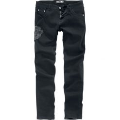 Jeansy męskie regular: Black Premium by EMP Pete Jeansy czarny