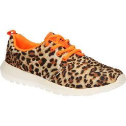 Sportowe casu 7608. Brązowe buty sportowe damskie Casu, bez wzorów, z materiału, sportowe. Za 109,99 zł.