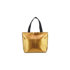 Shopper bag damskie: Duża torba typu shopper Mili City Bag – brązowa