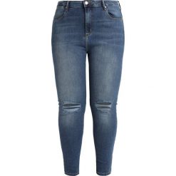 Boyfriendy damskie: Even&Odd Curvy Jeans Skinny Fit blue denim
