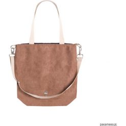 Torba Simple brown. Brązowe torebki klasyczne damskie Pakamera, w paski, na ramię, bez dodatków. Za 155,00 zł.