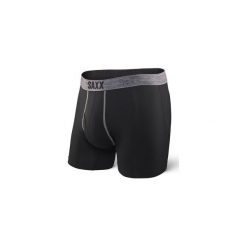 BOKSERKI MĘSKIE SAXX PLATINUM - BLACK / DARK GREY. Czarne bokserki męskie marki Saxx, z bawełny. Za 149,00 zł.