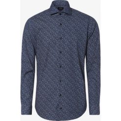 Joop - Koszula męska, niebieski. Niebieskie koszule męskie JOOP!, m, w kwiaty, z bawełny, bez kołnierzyka, bez rękawów. Za 369,95 zł.