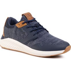 Sneakersy WRANGLER - Sequoia WM01072A Navy 016. Niebieskie sneakersy męskie Wrangler, bez zapięcia. Za 279,00 zł.