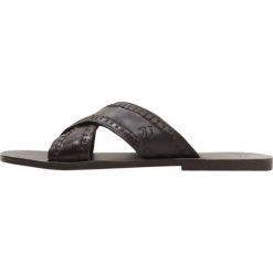 Klapki męskie: Trussardi Jeans CRISS CROSS Klapki dark brown