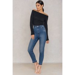 Cheap Monday Jeansy Donna Domestic Blue - Blue. Niebieskie jeansy damskie marki Cheap Monday, z bawełny. W wyprzedaży za 91,98 zł.