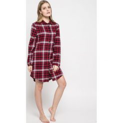 Emporio Armani - Koszula piżamowa. Szare koszule nocne i halki Emporio Armani, z bawełny. W wyprzedaży za 159,90 zł.