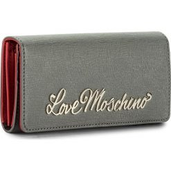 Portfele damskie: Duży Portfel Damski LOVE MOSCHINO - JC5553PP04KE0001 Grigio