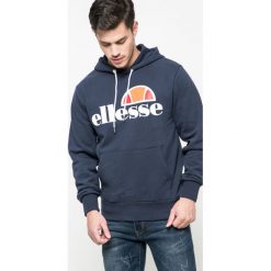 Ellesse - Bluza. Niebieskie bluzy męskie Ellesse, s, z nadrukiem, z bawełny, z kapturem, bez rękawów, z kapturem. W wyprzedaży za 189,90 zł.