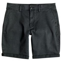 Quiksilver Spodenki Krandy Chino M Tarmac. Czarne spodenki i szorty męskie Quiksilver, s, bez wzorów, sportowe. W wyprzedaży za 179,00 zł.