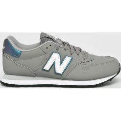 New Balance - Buty. Szare buty sportowe damskie marki New Balance, z gumy. W wyprzedaży za 259,90 zł.