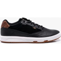 Caterpillar - Buty. Czarne buty sportowe męskie Caterpillar, ze skóry, na sznurówki. W wyprzedaży za 279,90 zł.