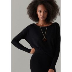 Kimonowy sweter - Czarny. Czarne swetry damskie Mohito, s, bez wzorów, bez rękawów, bez kaptura. Za 79,99 zł.
