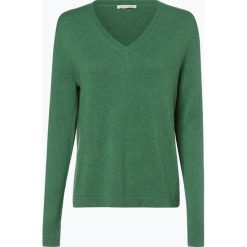 Apriori - Sweter damski z mieszanki jedwabiu i kaszmiru, zielony. Niebieskie swetry klasyczne damskie marki Apriori, l. Za 449,95 zł.