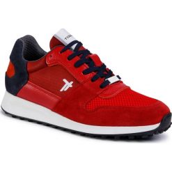Sneakersy TOGOSHI - TG-22-04-000217 608. Czerwone sneakersy męskie Togoshi, bez zapięcia. W wyprzedaży za 289,00 zł.
