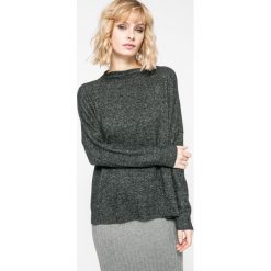 Only - Sweter. Szare swetry klasyczne damskie ONLY, l, z dzianiny, z okrągłym kołnierzem. Za 119,90 zł.
