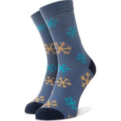 Skarpety Wysokie Męskie FREAKERS - LMSNIE BLU. Niebieskie skarpetki męskie Freakers, z elastanu. Za 19,99 zł.