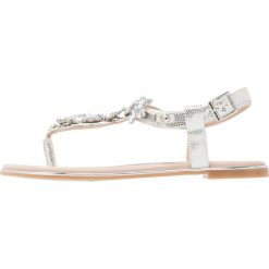 Chodaki damskie: Buffalo Japonki metallic silver