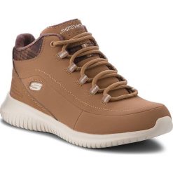 Sneakersy SKECHERS - Just Chill 12918/CSNT Chestnut. Pomarańczowe półbuty damskie Skechers, ze skóry. W wyprzedaży za 229,00 zł.