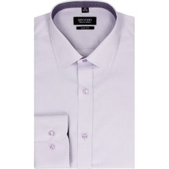 Koszula bexley 2500 długi rękaw slim fit w. Fioletowe koszule męskie Recman, m, bez wzorów, z bawełny, eleganckie, z klasycznym kołnierzykiem, z długim rękawem. Za 129,00 zł.