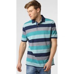 Andrew James Sailing - Męska koszulka polo, niebieski. Niebieskie koszulki męskie Andrew James Sailing, m, w paski, z bawełny, polo, bez rękawów. Za 159,95 zł.