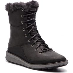 Śniegowce MERRELL - Trembland Ezra Lace Polar Wp J95110 Black. Czarne kozaki damskie Merrell, na zimę, ze skóry, bez zapięcia. W wyprzedaży za 389,00 zł.