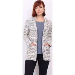 Kardigany damskie: Kardigan w kolorze kremowym