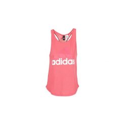 Topy na ramiączkach / T-shirty bez rękawów adidas ESS LIN LO TANK. Szare topy damskie marki Adidas, l, z dresówki, na jogę i pilates. Za 87,20 zł.