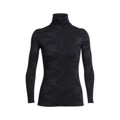 Icebreaker Wmns Vertex LS Half Zip Flurry, I001 TWISTER HTHR / GLACIER / JET HTHR | XS. Swetry damskie Icebreaker, xs, bez wzorów, bez rękawów, bez kaptura. W wyprzedaży za 547,25 zł.